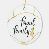 DNA-Tree der Familie gefunden Keramik Ornament (Links)