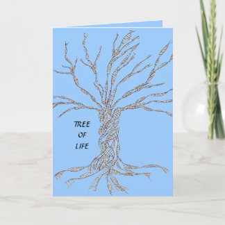 DNA-TREE oder -Baum des Lebens Karte