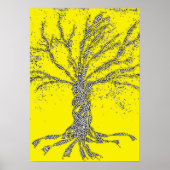 DNA-TREE oder -Baum des Lebens Poster (Vorne)