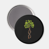 DNA Tree of Life Science Genetics Biology Environm Magnet (Vorderseite/Rückseite)