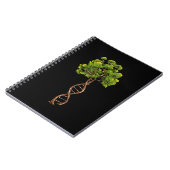 DNA Tree of Life Science Genetics Biology Environm Notizblock (Linke Seite)