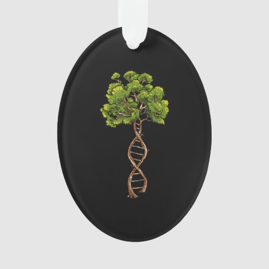 DNA Tree of Life Science Genetics Biology Environm Ornament (Vorderseite)
