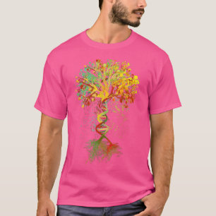 DNA Tree of Life Science Genetics Biology Environm T-Shirt