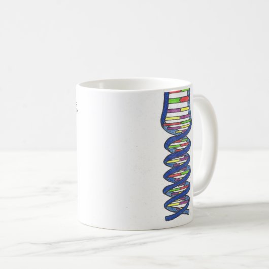 DNA-Trennung - Tasse (VorderseiteRechts)