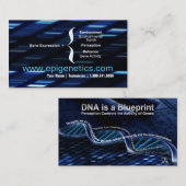 DNA-Visitenkarten Visitenkarte (Vorne/Hinten)