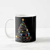 Dna Weihnachtsbaum Funny Science Punts Weihnachten Kaffeetasse (Links)