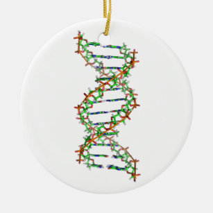 DNA - Wissenschaft/Wissenschaftler/Biologie Keramik Ornament
