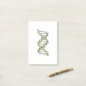 DNA - Wissenschaft/Wissenschaftler/Biologie Post-it Klebezettel (Auf Schreibtisch)