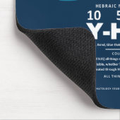 DNA-YHVH-Code Mousepad (Ecke)