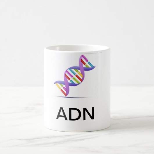 DNA zerteilt Kaffeetasse (Mittel)