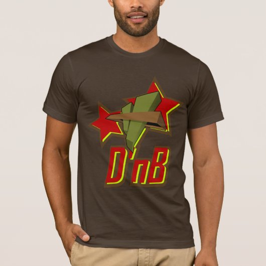 DnB - drum' niedrige n T-Shirt (Vorderseite)
