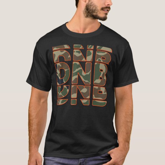 DNB Drumandbass Junglist T-Shirt (Vorderseite)