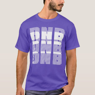 DNB Drums und Bass EDM Musik Rave Geschenk retro T-Shirt