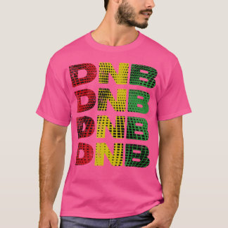 Dnb Shirt Red Yellow Green Abstrakt Drum N Bass