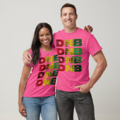 Dnb Shirt Red Yellow Green Abstrakt Drum N Bass (Unisex)