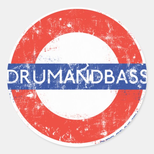 DnB Underground Aufkleber (Vorderseite)