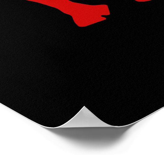 DNC - DEMOKRAT - SPENDE POSTER (Ecke)