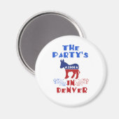 DNC Denver Magnet (Vorderseite/Rückseite)