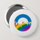 DNC PRIDE 2012 BUTTON (Vorne & Hinten)