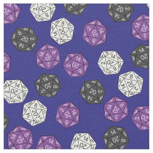 DND 20 Drachen für Sided Dice Game Dungeons Stoff (Nahaufnahme)