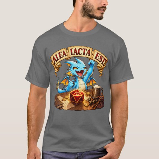 DnD Alea Iacta Est T-Shirt (Vorderseite)