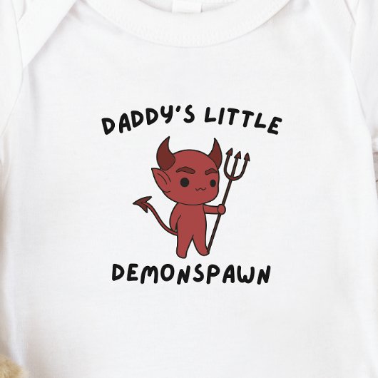 DnD Baby - Daddy's Little Demon Spawn Strampler