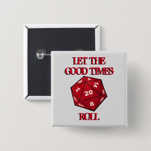 DnD Dice Button (Vorne & Hinten)