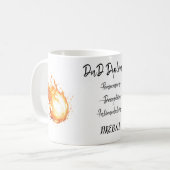DnD Dungeons and Dragons Diplomacy Coffee Tasse (Vorderseite Links)