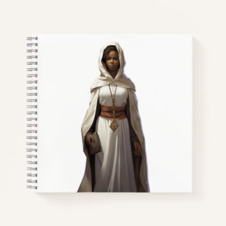 DnD Female Cleric Notizblock