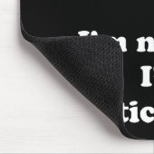 DnD - ich bin nicht, ich bin chaotische neutrale Mousepad (Ecke)