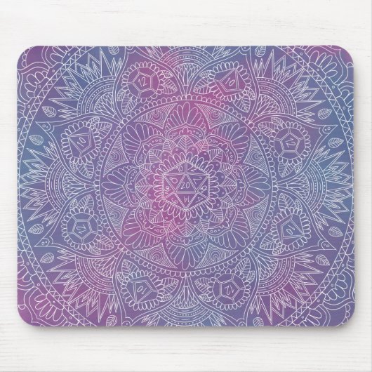 Dnd Mandala Mousepad (Vorne)