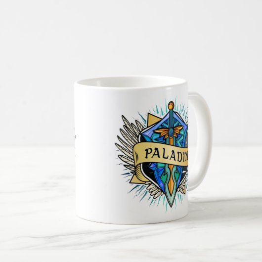 DND - Paladin Kaffeetasse (VorderseiteRechts)