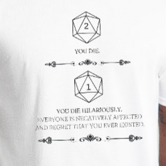 DnD-Shirt - Nat 1 Sie Die Hilar T-Shirt