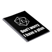 DnD - sorgen Sie sich nicht, ich haben einen Plan Notizblock (Rechte Seite)