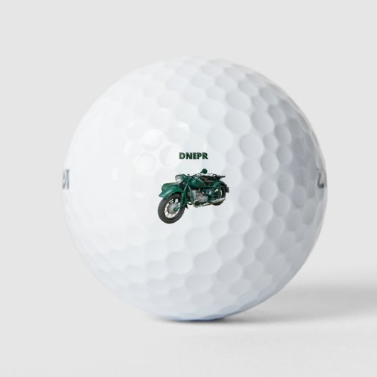 Dnepr Motorcycle Golfball (Vorderseite)