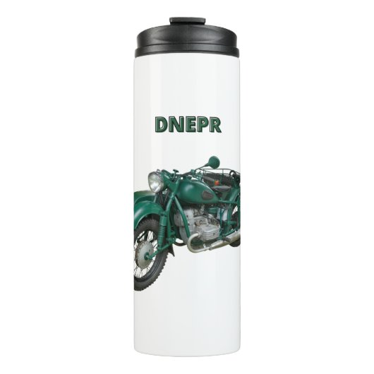 Dnepr Motorcycle Thermosbecher (Vorderseite)