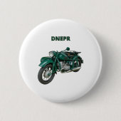 Dnepr-Motorrad Button (Vorderseite)