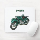 Dnepr-Motorrad Mousepad (Mit Mouse)