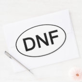 DNF - Hat den Funny Running Sticker nicht beendet (Umschlag)
