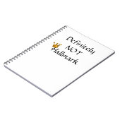 DNH - Spiral Foto Notebook Notizblock (Linke Seite)