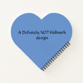 DNH Spiral Heart Notebook Notizblock (Rückseite)