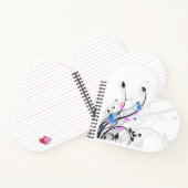 DNH Spiral Heart Notebook Notizblock (Innenseite)