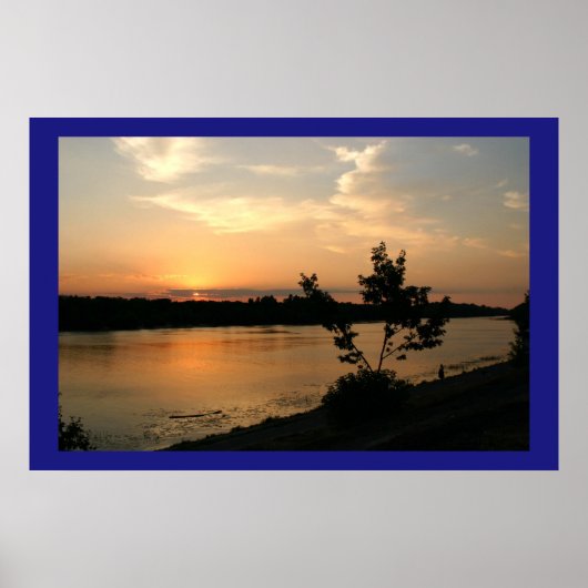 Dniepr Sunset Poster (Vorne)