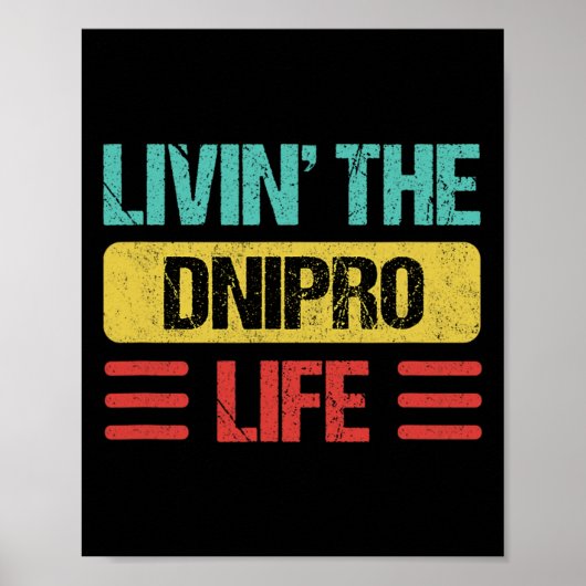 Dnipro Ukraine 2 Poster (Vorne)