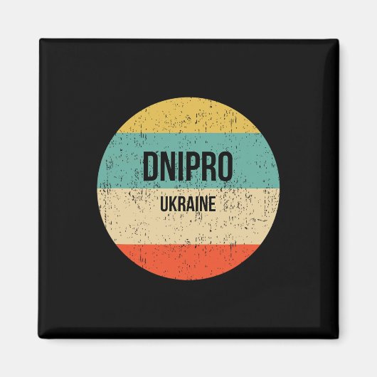 Dnipro Ukraine 3 Magnet (Vorne)