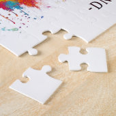 Dnipro Ukraine Skyline Puzzle (Seite)