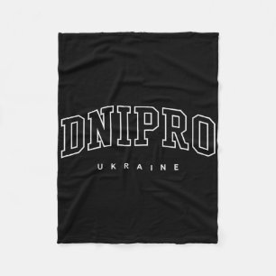 Dnipro Ukraine Trendige Universitäts-Sportbekleidu Fleecedecke