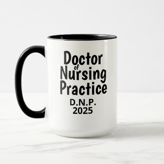 DNP Abschluss Geschenk Krankenpfleger Abschluss Tasse (Links)