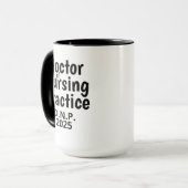 DNP Abschluss Geschenk Krankenpfleger Abschluss Tasse (Vorderseite Links)
