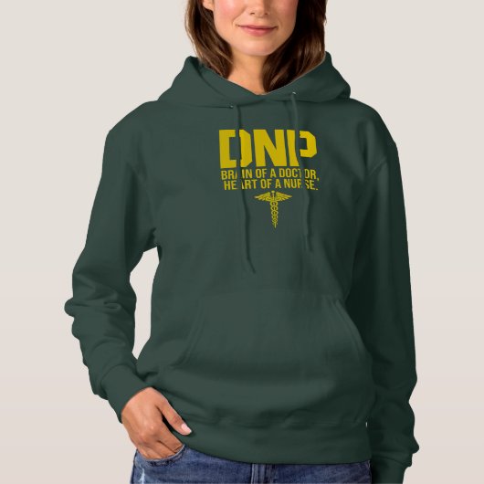DNP Doctor of Nursing Practice Brain RN Nurse  Hoodie (Vorderseite)